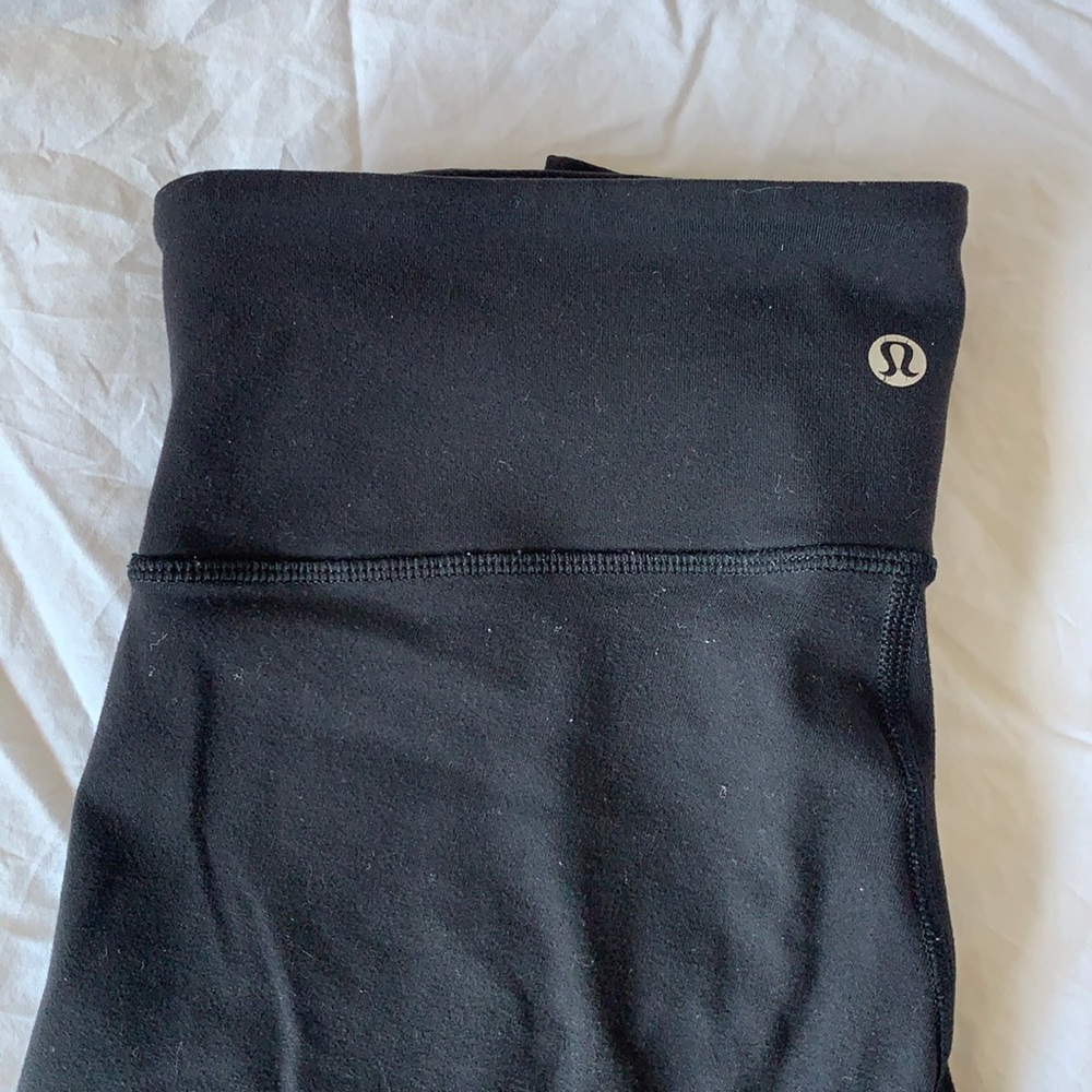 Lululemon Wunder Under Mid Rise Leggings
